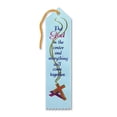 thumbnail image 2 of Pack of 6 Blue "Put God In The Center Award" Decorative Award Ribbon Bookmarks 8", 2 of 2
