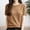 Gold, variant on Women’s Wool Blend Pullover Sweater Lightweight Business Casual Blouses for Summer Fall Daily Wear Green M