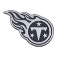 thumbnail image 1 of Fanmats 4228111389 Tennessee Titans Premium Metal Chrome Auto Emblem, 1 of 1