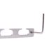 thumbnail image 4 of Percha de metal TUNC Sencillez 1 pieza con gancho, 4 of 5