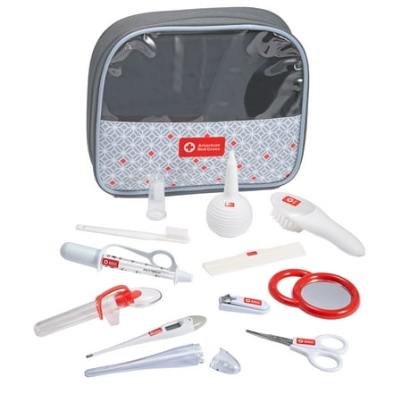 American Red Cross Deluxe Baby Health and Grooming Kit, Baby First Aid (Best Nursery Care Kit)