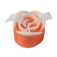 thumbnail image 2 of HBBKVI Rose Candles, Single Wick Scented Candle for Home Decorations, Gift Flower Candle Orange, 2 of 6