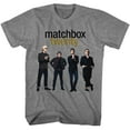thumbnail image 1 of Matchbox Twenty Matchbox 20 Membres du Groupe T-Shirt Adulte Graphite Chiné, 1 of 2