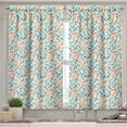 thumbnail image 2 of Ambesonne Colorful Valance & Curtain, Anchor Shape in Lines, 55"x24", Beige Multicolor, 2 of 6