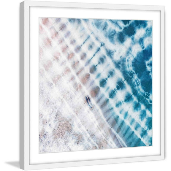 "Beach Walk" Framed Painting Print