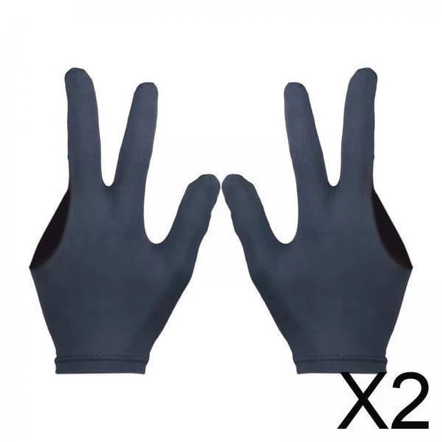 2x2x Guantes De Billar Guantes Elásticos Para Tacos De Billar Para Jugar Al Billar En Interiores