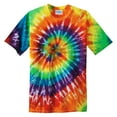 thumbnail image 5 of Mafoose Men's Short Sleeve Tie-Dye Male Cotton T-Shirts Rainbow S, 5 of 6