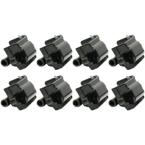 Ignition Coil Kit - Compatible with 2001 - 2009 Chevy C6500 Kodiak 8.1L V8 2002 2003 2004 2005 2006 2007 2008