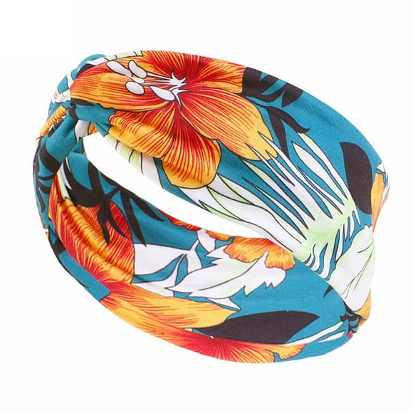 Fashion Hairband Headband Head Wrap Band Women Hair Bandanas Headband Heardband Heardband for Women Blue