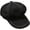 Black, variant on Spring Summer Newsboy Caps for Women Fashion Striped Ivy Beret Caps British Style Octagonal Fiddler Hats