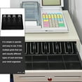 thumbnail image 4 of HIAKDOFT Money Storage Drawer Cash Register Accessory Plastic Black for Supermarket 1Pcs, 4 of 8