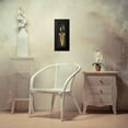 thumbnail image 4 of Babbitt, Gwendolyn 7x14 Black Modern Framed Museum Art Print Titled - Gold Feathers I, 4 of 5