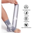 thumbnail image 5 of Neotech Care Ankle Brace Support (1 Unit) - Elastic & Breathable Fabric - Adjustable Compression Strap - For Men,, 5 of 5