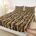 thumbnail image 3 of Castle Fairy Teens Female Men Abstract Camouflage Twin Sheet Sets,Vintage Camo Bedding, 3 of 7