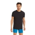 Hanes Men's Value Pack Assorted Crew TShirt Undershirts, 6 Pack