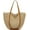 B-beige, variant on Kukuzhu Straw Bags for Women Summer Beach Woven Tote Hobo Handbag Casual Straw Shoulder Bags for Travel Vocation