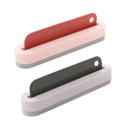 

MEGAWHEELS 2 in 1 Window Cleaning Tool|Squeegee & Sponge Window Scrubber|Double-Sided Squeegee Blade & Sponge Mirror Glass Wiper Rubber Scraper Cleaning Brush