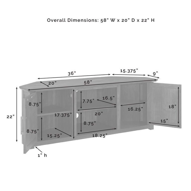 Kilroy corner cheap tv stand