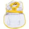 thumbnail image 5 of Chubasquero con capucha impermeable ajustable para perros, chaqueta reflectante para la lluvia para perros, ropa de lluvia para perros pequeños, medianos y grandes XL, naranja, 5 of 5