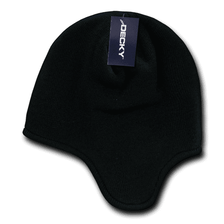 Decky Helmet Beanies Beany For Men Women warm winter fleece-lined ear flap caps hats ski