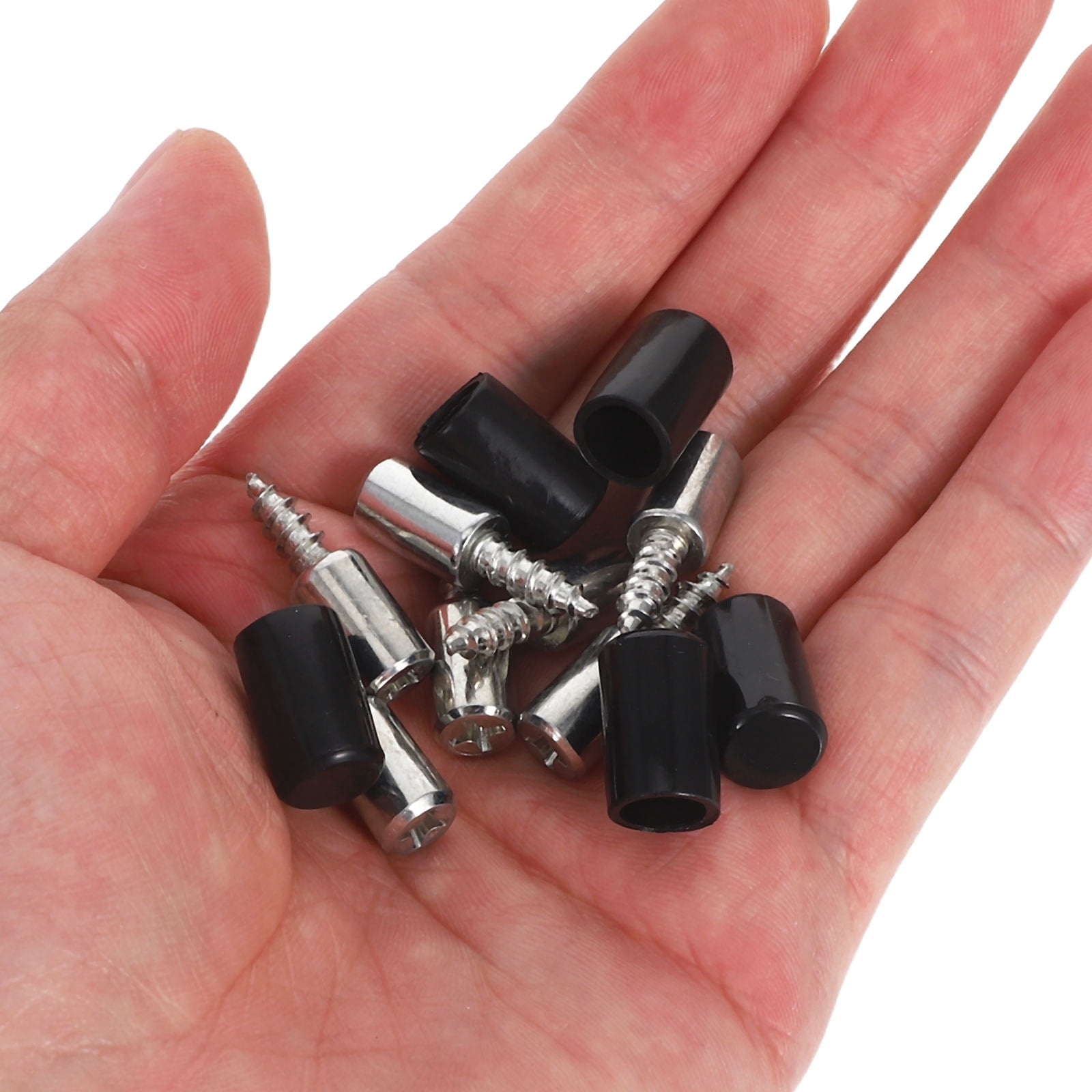 OUNONA 200-Piece Kitchen Cabinet Shelf Support Pins with Protective Sleeves, Replacement Hardware Set for Cabinets