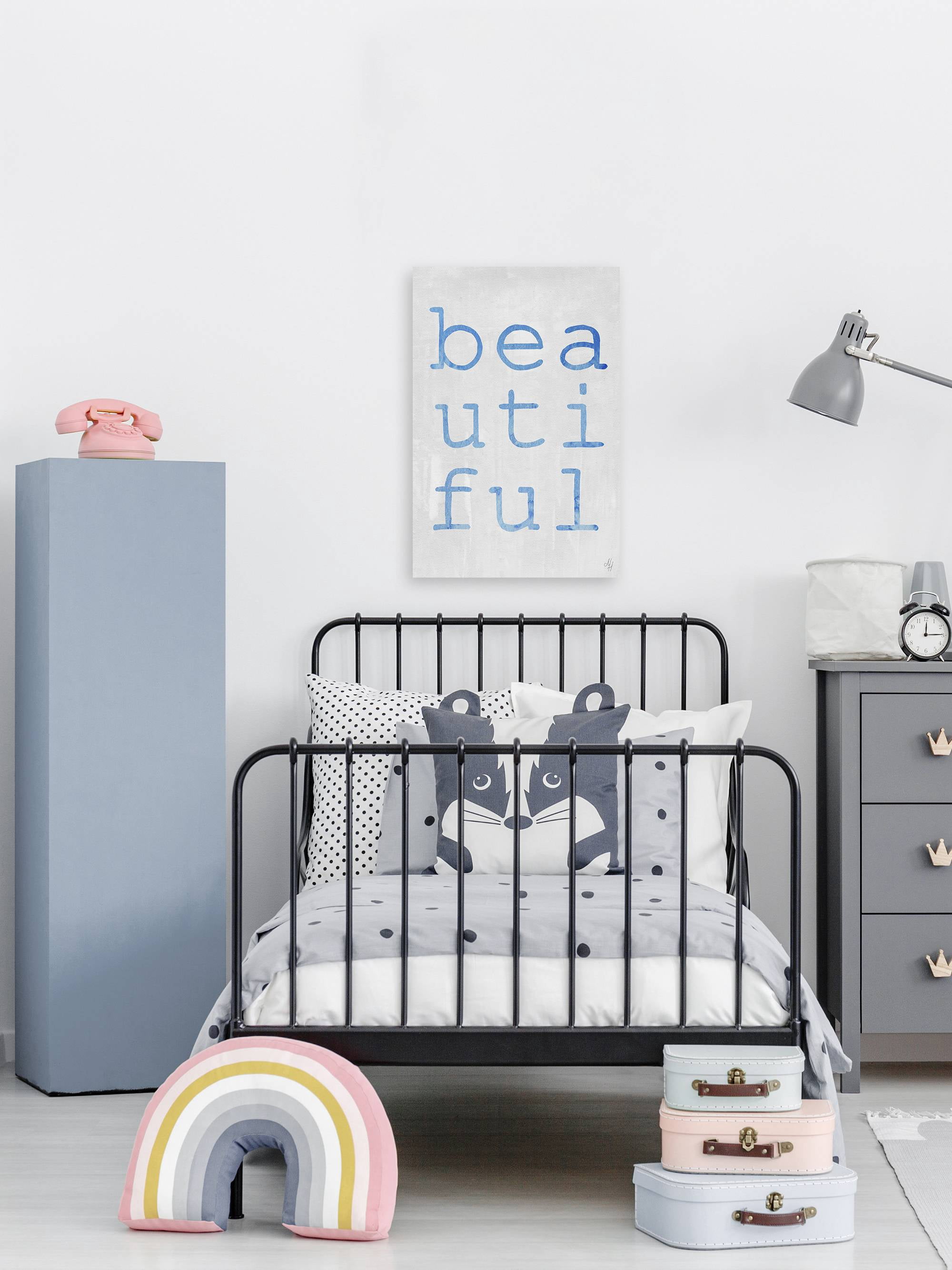 Marmont Hill Beautiful Indigo Canvas Wall Art