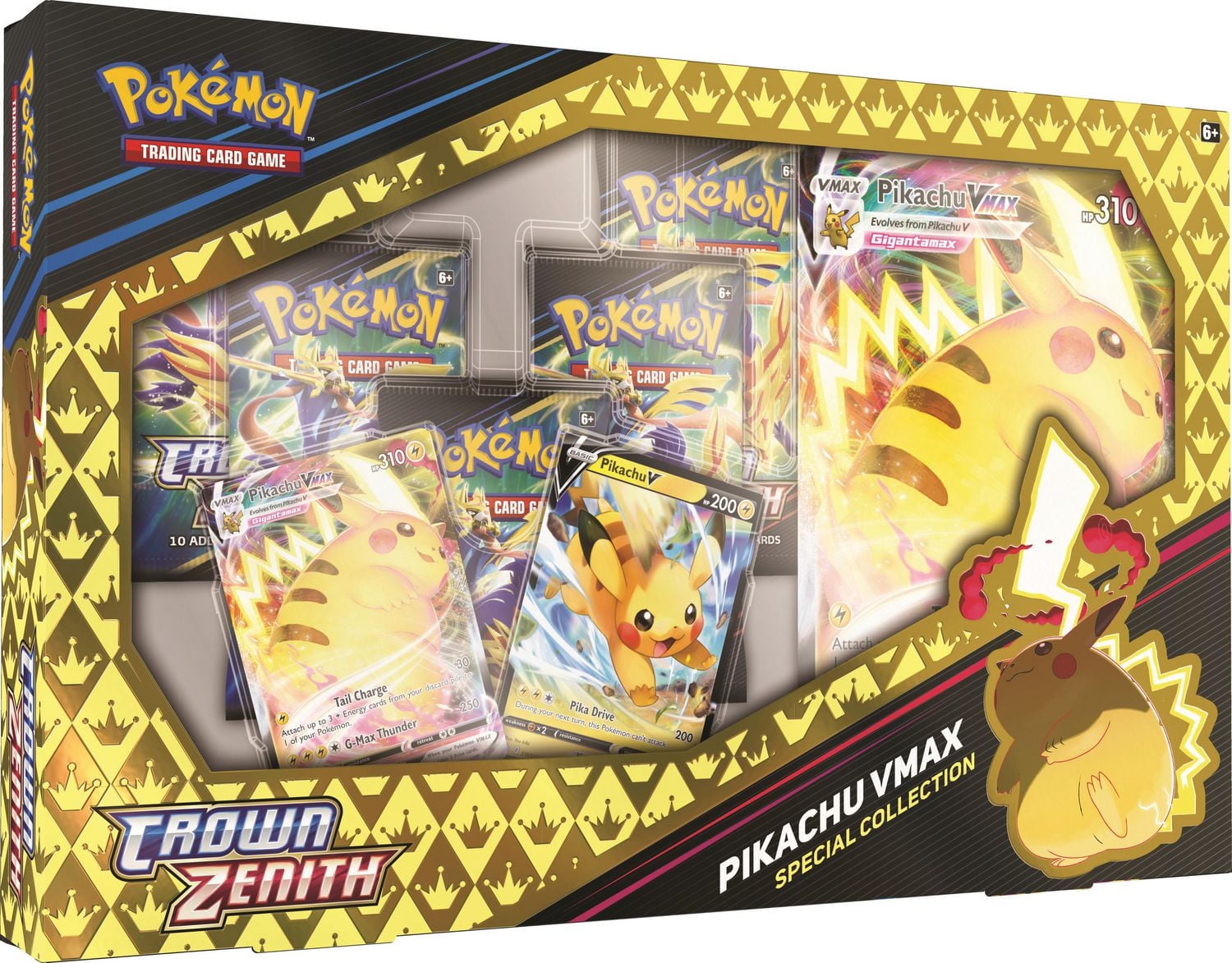 Pokemon TCG: Sword & Shield 12.5 Crown Zenith Pikachu - VMAX
