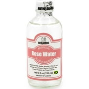 Benjamins Artificial Rose Water Food Flavoring, 4 Fl Oz