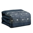 thumbnail image 3 of HGMart Bedding Comforter Set Bed In A Bag - 7 Piece Luxury Microfiber Bedding Sets - Oversized Bedroom Comforters, Queen Size, Delphin, 3 of 5