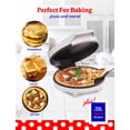 thumbnail image 2 of Pizza Maker Betty Crocker 8 Travel con bolsa aislante blanca, 2 of 7