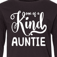 thumbnail image 4 of Inktastic Gift for Aunts | One of a Kind Auntie (white) Long Sleeve Youth T-Shirt, 4 of 5