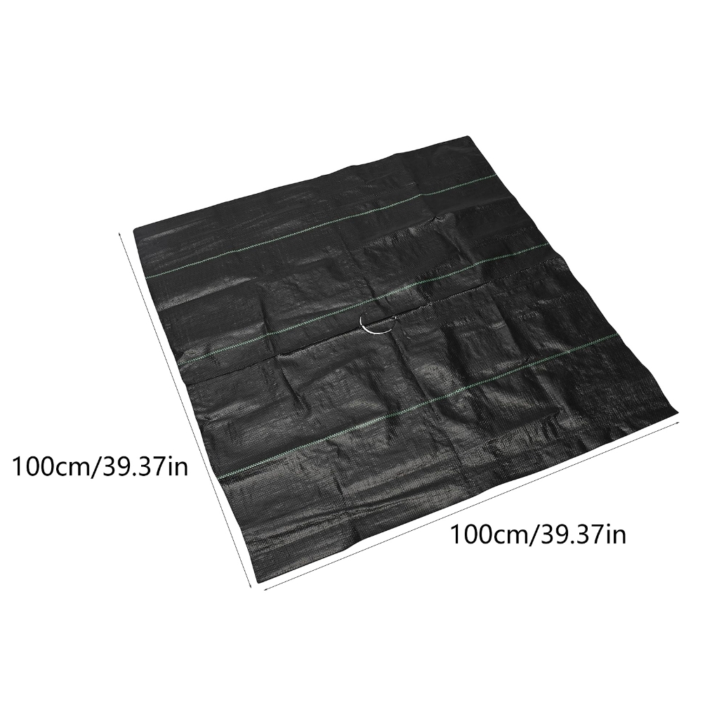 20PCs Expert Weed Barrier Fabric Water Pervious Gardening Mat Protects Bushes From Bushes Permanent Nonwoven Substance