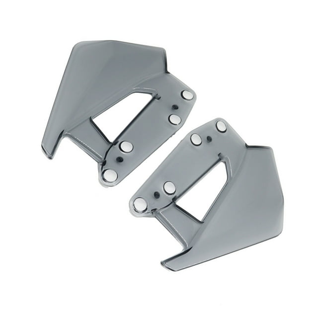 fastboy 2pack/lot Motorcycle Windshield Side Wind Deflector Spoiler For R1300GS R 1300 GS 2024- Fly Screen Windscreen Grey