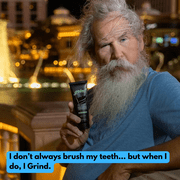 Grind Whitening Toothpaste, Hydroxyapatite, Fluoride Free, Enamel-Safe, Charcoal, 4oz