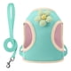 thumbnail image 1 of Dog harness for walks Reflective cat harness Breathable dog harnesses for walking, hiking, camping, park, tropical green S, 1 of 5