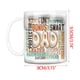 thumbnail image 1 of Taza de sublimación de 325 ml (11 oz), diseño premium, personalizable, ideal para viajes, plástico duradero, ideal para bar en casa., 1 of 9