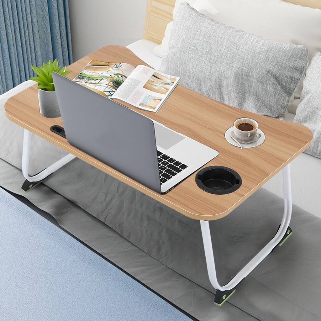 Details about   Large Bed Tray Foldable Portable Multifunction Laptop Desk Lazy Laptop Table