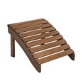 thumbnail image 1 of Wooden All Weather Adirondack Outdoor Ottoman, 1 of 1