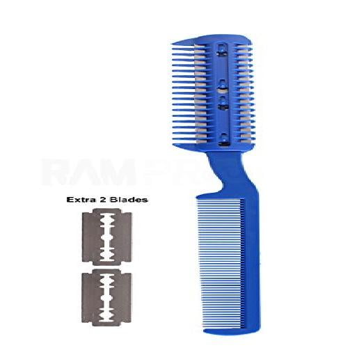 Pet Cat Hair Trimmer Grooming Comb 2 Razor Cutting
