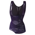 thumbnail image 4 of PEASKJP Women's Firm Control Shapewear Tummy Control Shaper Seamless Compression Shapewear, Purple XXL, 4 of 4