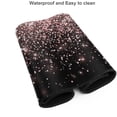 thumbnail image 5 of Rose Gold Glitter Black Gaming Mouse Pad Large XL Long Extended Pads Big Mousepad Keyboard Mouse Mat Desk Pad Home Office Decor Accessories for Computer Pc Laptop, 5 of 6