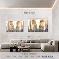 thumbnail image 4 of Elephant Stock Palm Trees In Los Angeles Wall Art - Horizontal Multi Panel Canvas - Dining Room Wall Decor - Floral And Botanical Multi Panel - White And Beige Decor - 74" x 48", 4 of 8