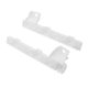 thumbnail image 2 of Front right and front left bumper bracket compatible with Mitsubishi Lancer (Except EVO) 2008-2017 6400F549 6400F550, 2 of 5