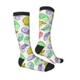 thumbnail image 3 of Balery Cute Chameleons Fun Novelty Socks Men'S Women'S Crew Socks Funny Crazy Novelty Socks Quirky And Cool Socks, 3 of 9