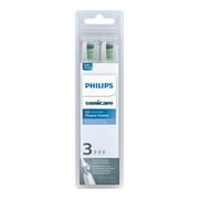 Philips Sonicare C2 Plaque Control - Genuine Replacement Electric Toothbrush Heads, White, 3 Pack, HX9023/65