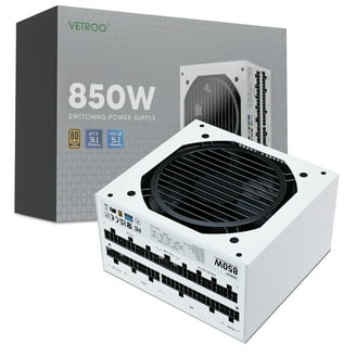 MSI - MAG A850GL PCIE5 WHITE, 80+ GOLD Fully Modular Gaming PSU