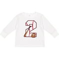 thumbnail image 3 of Inktastic Baseball Second Birthday- Two Years Old Boys or Girls Long Sleeve Toddler T-Shirt, 3 of 5