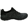 thumbnail image 4 of Skechers Women's Summits-Quick Getaway Black/Black Sneaker 8.5 W US, 4 of 5