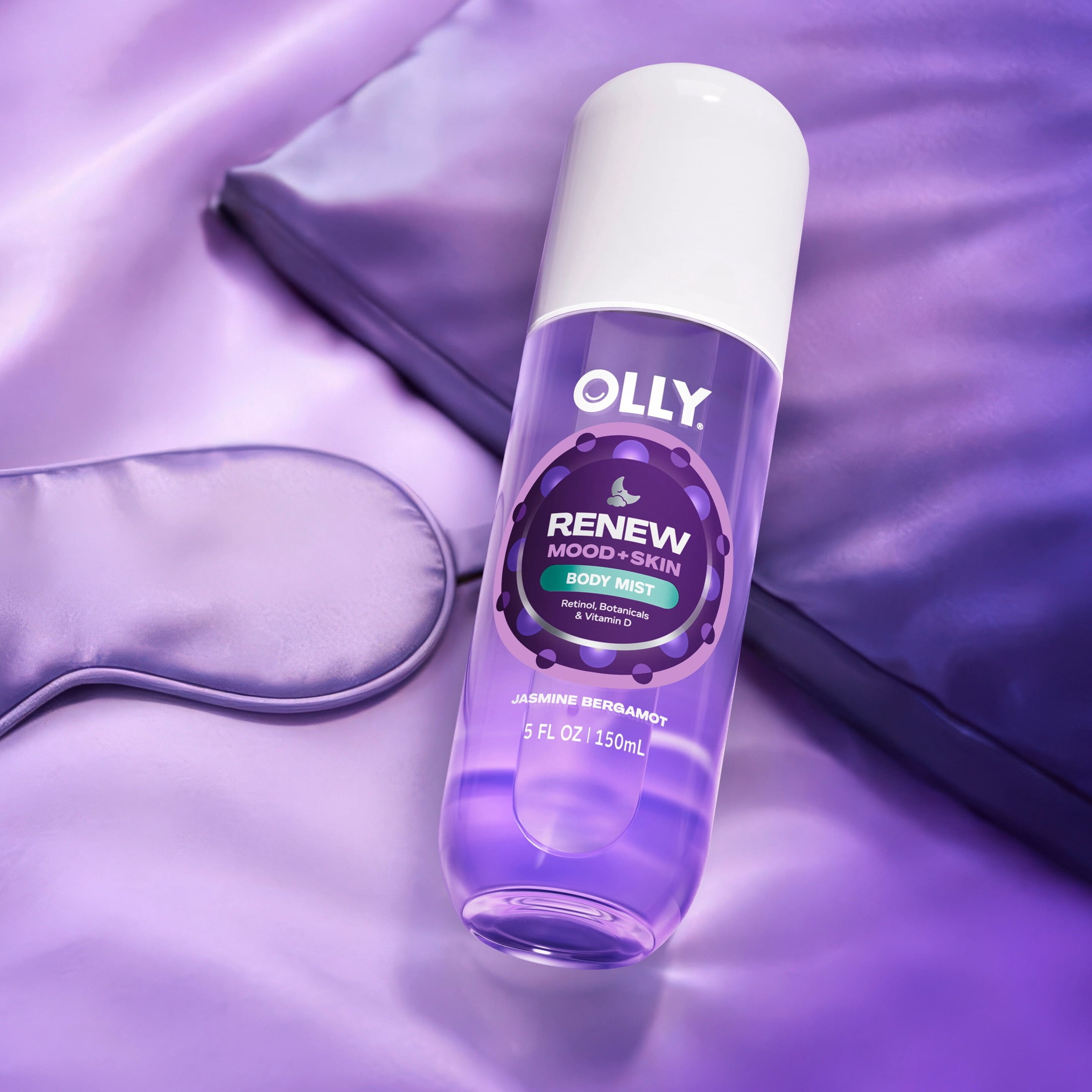 OLLY Body Mist Dreamy Jasmine Scent To Help You Prep For Bed, 5 fl oz
