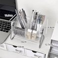thumbnail image 5 of Corporation. Acrylic Remote Control Holder Acrylic Remote Control Organizer Remote Control Organizer Acrylic Pen Holder Office Desktop Student, 5 of 5